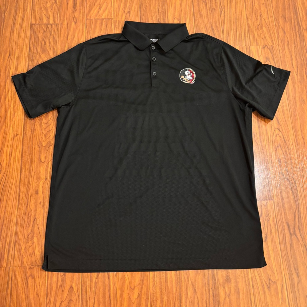 Nike Black Florida State Polo Shirt